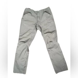 Kuhl Silencr Gray Hiking Lightweight Stretch 7 Pockets Men’s Pants Size 34x32